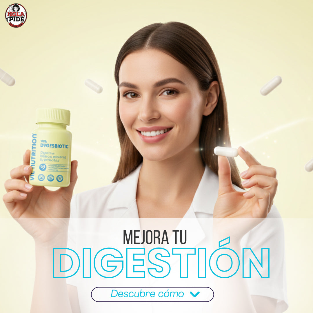 VIL DYGEST BIOTIC™ – El probiótico que reconecta tu intestino con tu cerebro para una digestión automática