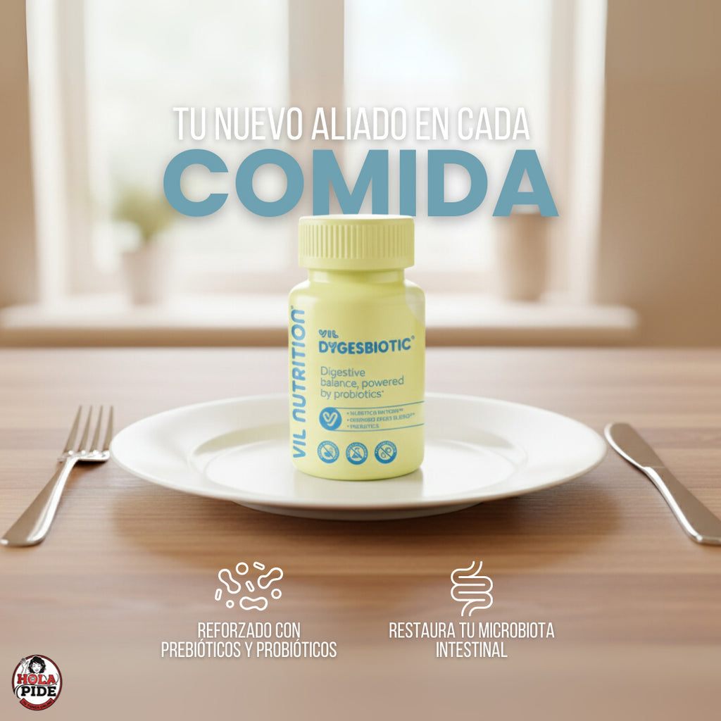 VIL DYGEST BIOTIC™ – El probiótico que reconecta tu intestino con tu cerebro para una digestión automática