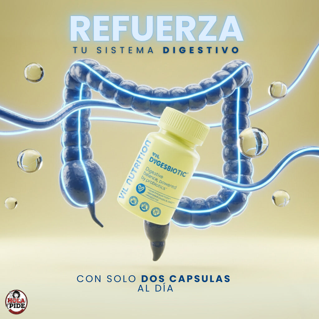 VIL DYGEST BIOTIC™ – El probiótico que reconecta tu intestino con tu cerebro para una digestión automática