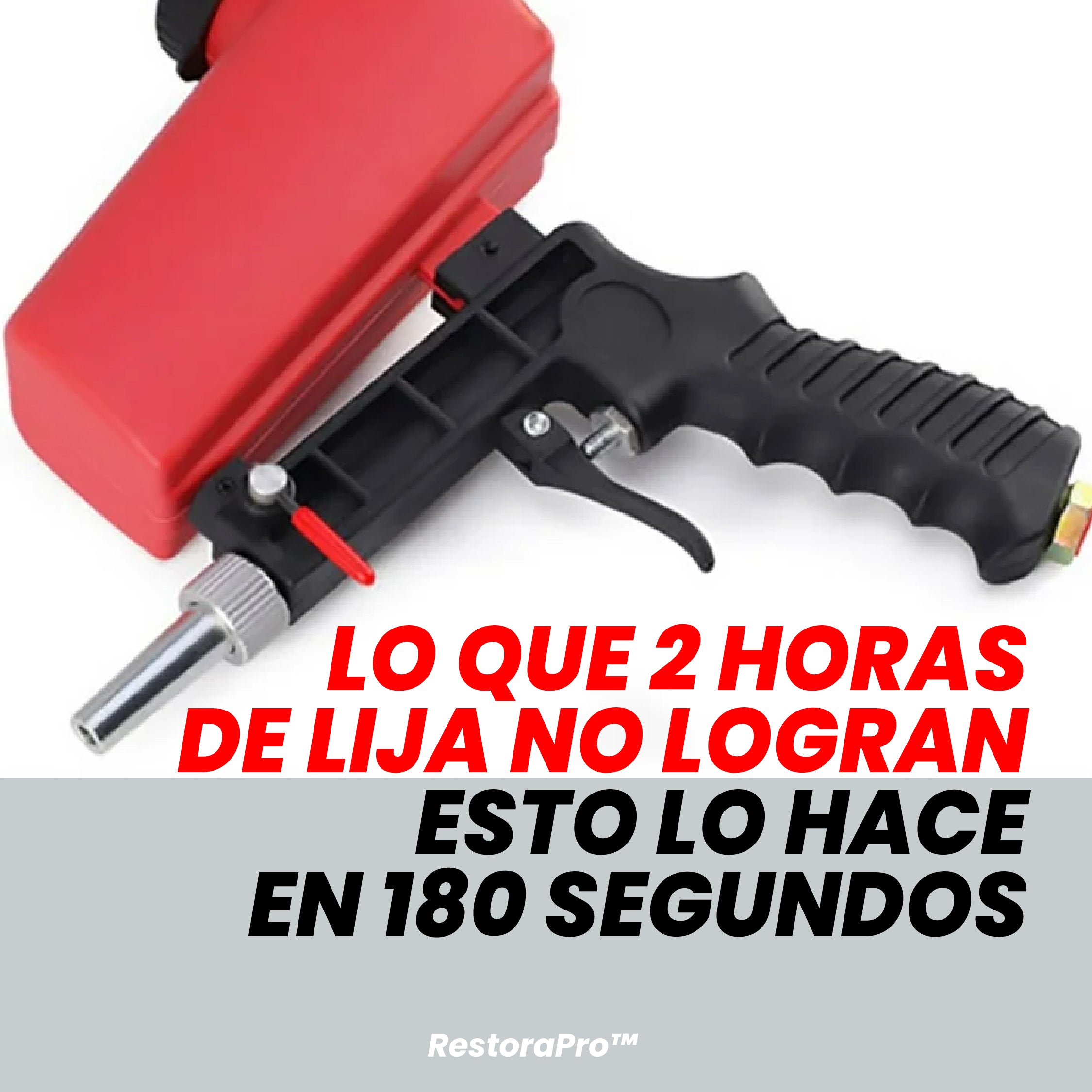 SANBLASTER PRO: La Pistola de Arena Profesional