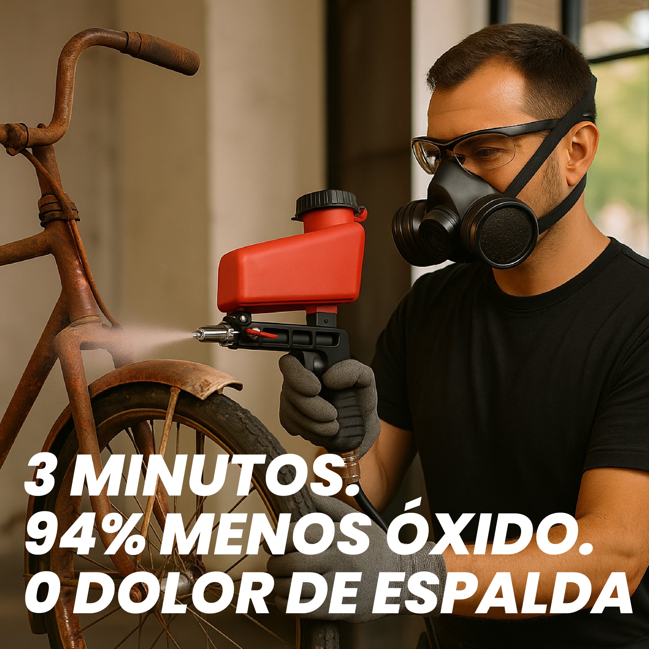 SANBLASTER PRO: La Pistola de Arena Profesional